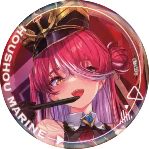 Badge Bin'S Hokke Marine Birthday Commemorative 2022 Virtual Youtuber Hololive -