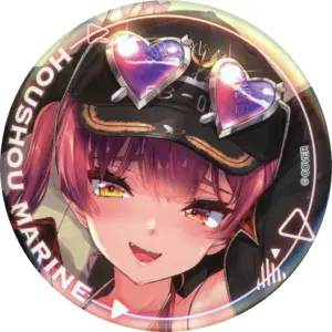 Badge Bins Hokke Marine 1 Million-Men Memorial Virtual Youtuber -Art Selection-