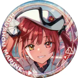 Badge Bins Hokel Marine Christmas Voice 2021 Virtual Youtuber -Art Selection- On