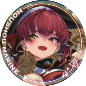 Badge Bin'S Hokke Marine Birthday Commemorative 2023 Virtual Youtuber Hololive -