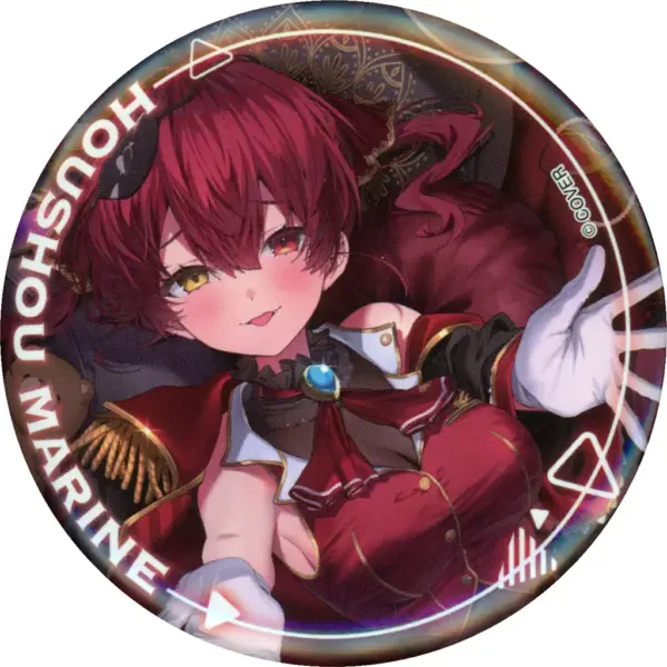 Badge Bins Hokel Marine Art Selection/Pick Virtual Youtuber -Art Selection- F/S-