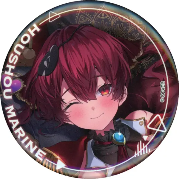Badge Bins Hokel Marine Art Selection/Up Virtual Youtuber -Art Selection- F/S-M5