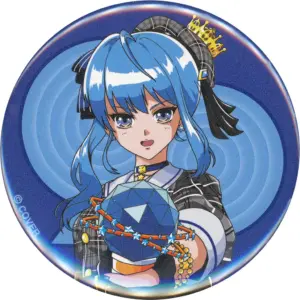 Badge Bins Hoshigai Suisei 90S Anime-Style Button Virtual Youtuber Hololive 9090