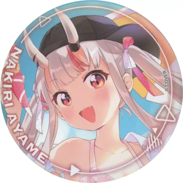 Badge Bins Hyakki Ayame 5Th Anniversary Illustration Virtual Youtuber Hololive -