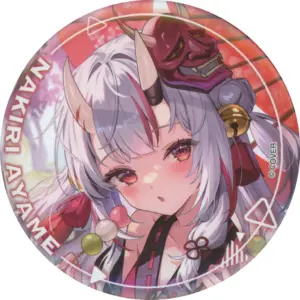 Badge Bins Hyakki Ayame Art Selection/Look Virtual Youtuber Hololive -Art Select