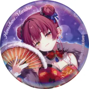 Badge Bin'S Hokage Marine Body/Closing Mouth Virtual Youtuber Hololive Yokohama