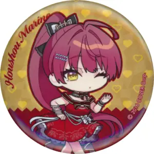 Badge Bin'S Hokage Marine Mini Character/Skirt Dress/Closed Mouth Virtual Youtub