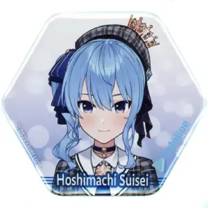 Badge Pins Hoshigai Suisei Virtual Youtuber Hololive Atre Akihabara Blind Can F/