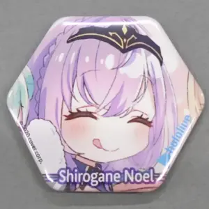 Badge Pins Shirogin Noel Virtual Youtuber Hololive Atre Akihabara Blind Can F/S-