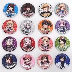 Badge Pins All 16 Types Set Virtual Youtuber Hololive Pop-Up Store Spring Sora F