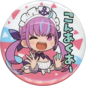 Badge Pins Minato Akua Virtual Youtuber Hololive Capsule Can F/S-M503 from japan