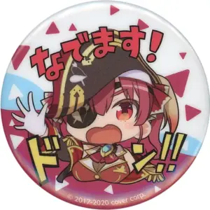 Badge Pins Hokel Marine Virtual Youtuber Hololive Capsule Can F/S-M503 from japa