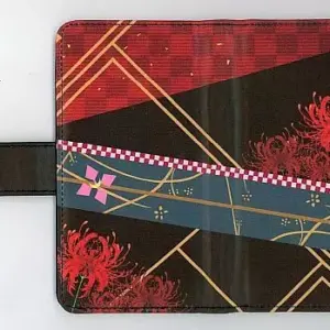 Mobile Jacket Cover Single Item Hyakki Ayame Motif Smartphone Case Virtual Youtu