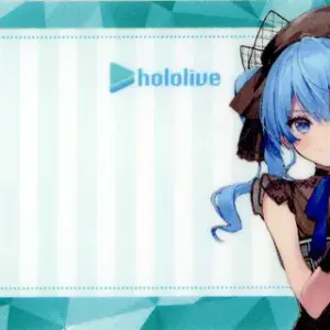 Character Card Hoshigai Suisei Life Laminating Virtual Youtuber Hololive Pasela