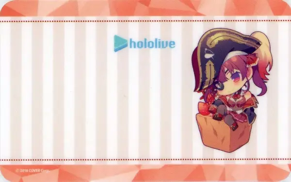 Character Card Hokel Marine Honey Toast Laminating Virtual Youtuber Hololive Pas