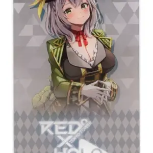 Character Card Shirogin Noel Acrylic Virtual Youtuber Hololive Red Tokyo Tower T