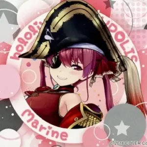 Character Card Hokage Marine Life Trading Mini Virtual Youtuber Hololive Joypoli
