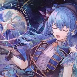 Character Card Hoshigai Suisei Comest -Tekina//Remix- Illustration B M Cd Virtua