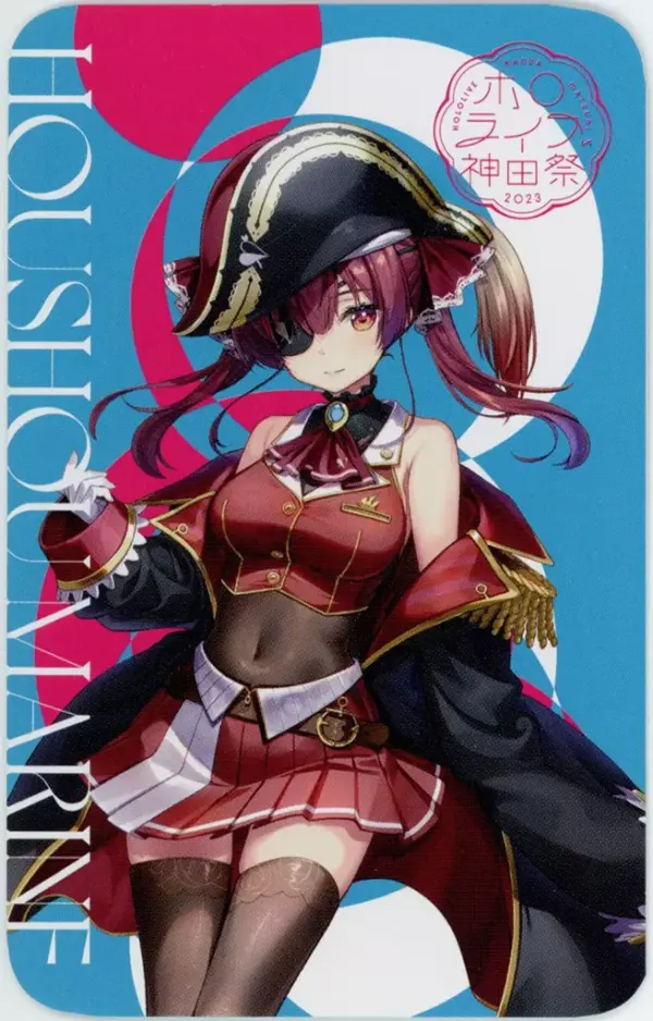 Character Card Hokel Marine Regular Costume Hololive Virtual Youtuber Kanda Fest