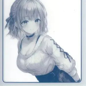 Character Card Shirogin Noel Half Body/Normal Virtual Youtuber Hololive Trading