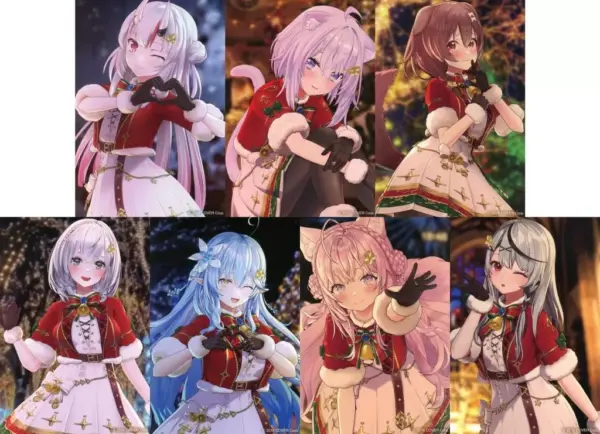 Character Card Collection Bromide Set Virtual Youtuber Hololive Xmas Ar Live Swe