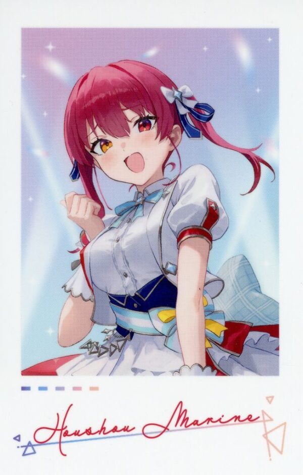 Character Card Hokone Marine Virtual Youtuber Hololive 5Th Fes. Capture The Mome