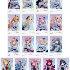 Character Cards Set Of 17 Types Virtual Youtuber Hololive 5Th Fes. Capture The M