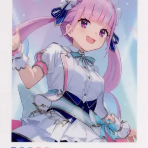 Character Card Minato Akua Virtual Youtuber Hololive 5Th Fes. Capture The Moment