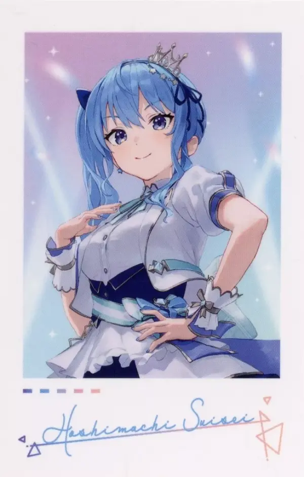 Character Card Hoshigai Suisei Virtual Youtuber Hololive 5Th Fes. Capture The Mo