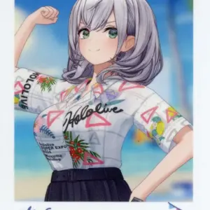 Character Card Shirogin Noel Virtual Youtuber Hololive Super Expo 2024 Random Ch