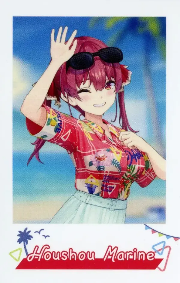 Character Card Hokone Marine Virtual Youtuber Hololive Super Expo 2024 Random Ch