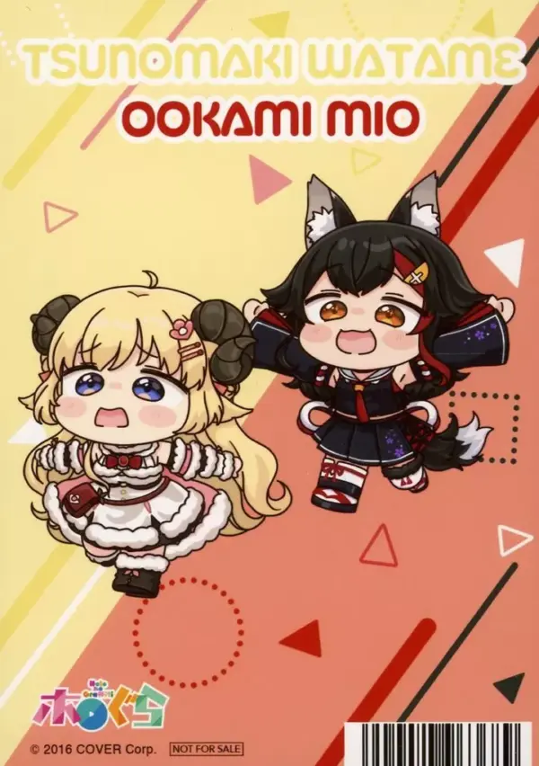 Character Card Kakumaki Watome Ogami Mio Bromide Virtual Youtuber Hololive Holol