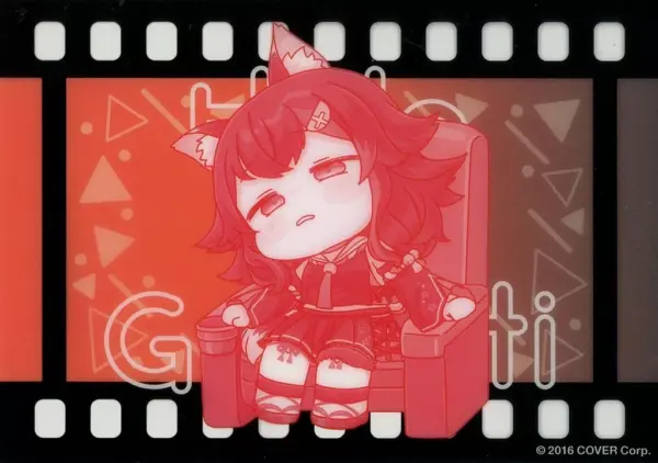 Character Card Ogami Mio Normal/Side Virtual Youtuber Hololive Trading Clear Bro