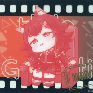Character Card Ogami Mio Foil Stamped/Horizontal Virtual Youtuber Hololive Tradi
