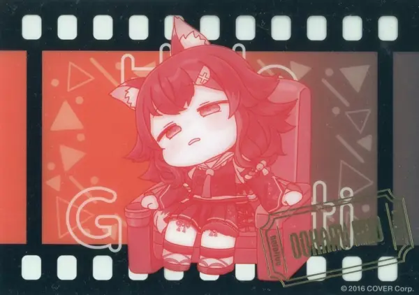 Character Card Ogami Mio Foil Stamped/Horizontal Virtual Youtuber Hololive Tradi