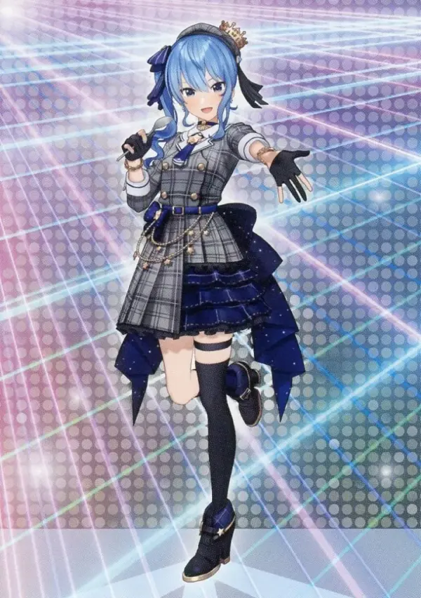 Character Card Hoshigai Suisei Regular Costume Original Virtual Youtuber Hololiv