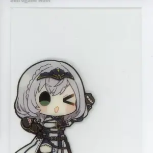 Character Card Shirogin Noel Virtual Youtuber Hololive City 24 Clear F/S-M503 fr