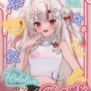 Character Card Hyakki Ayame Gal-Style Costume Virtual Youtuber Hololive Lawson T