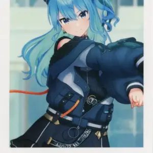Character Card Hoshigai Suisei Opening Eyes/Choreography Virtual Youtuber Hololi