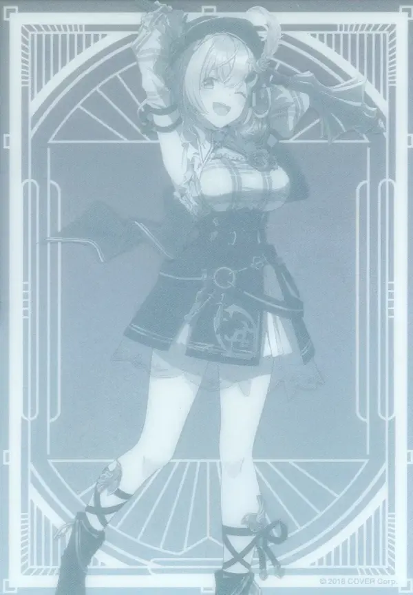 Character Cards Shiro Silver Noel Full Shot/Single Color Virtual Youtuber Hololi