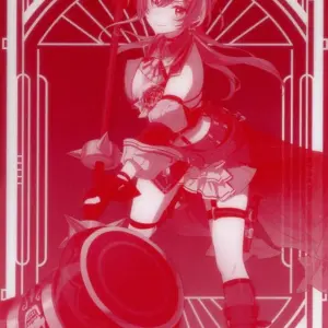 Character Card Hokel Marine Full Shot/Single Color Virtual Youtuber Hololive Fan