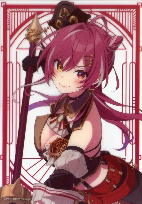 Character Card Hokel Marine Half Shot/Normal Virtual Youtuber Hololive Fantasy T