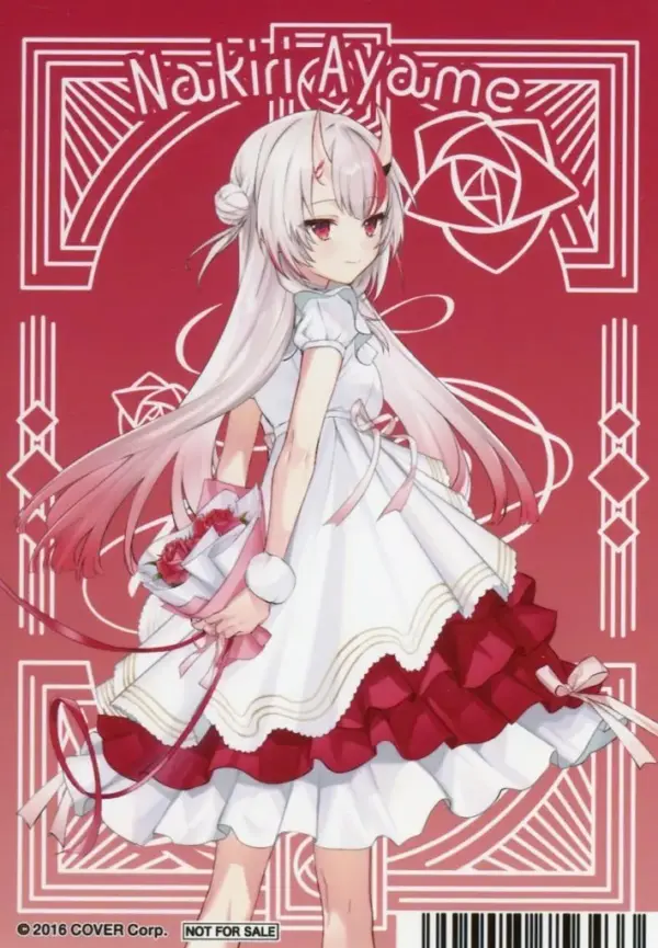 Character Card Hyakki Ayame Bonus Bromide Hololive Production 7Th Anniversary Fa