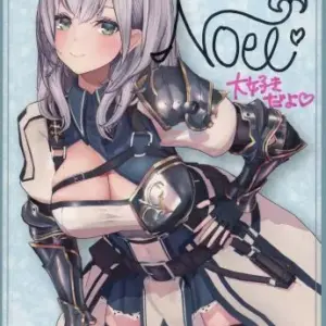 Postcard Shirogin Noel Autographed Virtual Youtuber Hololive Birthday Commemorat