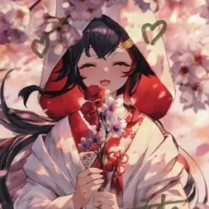 Postcards Autographed By Ogami Mio, Original Illustration Postcard Drawn Izumi A