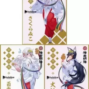 Postcards, Single Item, Set Of 3 Types, Original Hololive Kanda Myojin Shrine Ch