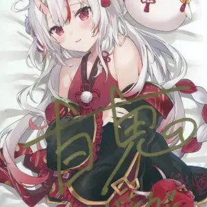 Postcard Hyakki Ayame Autographed Drawn By Nanakagura-Sensei, Hololive Ayame, 3R