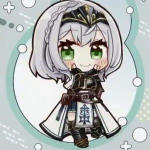 Postcards Shirogin Noel Mini Character Trading Virtual Youtuber Hololive Joypoli