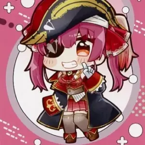 Postcard Hokage Marine Mini Character Trading Virtual Youtuber Hololive Joypolis