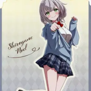 Postcards Shirogin Noel, The Original Virtual Youtuber Hololive Knowledge Resear